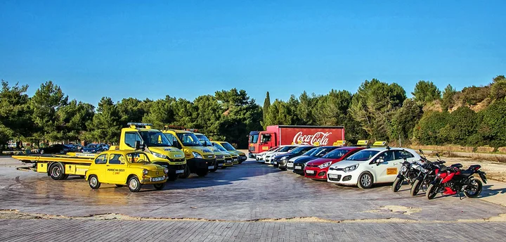 Vozni park autoškole – automobili, motocikli i kamion