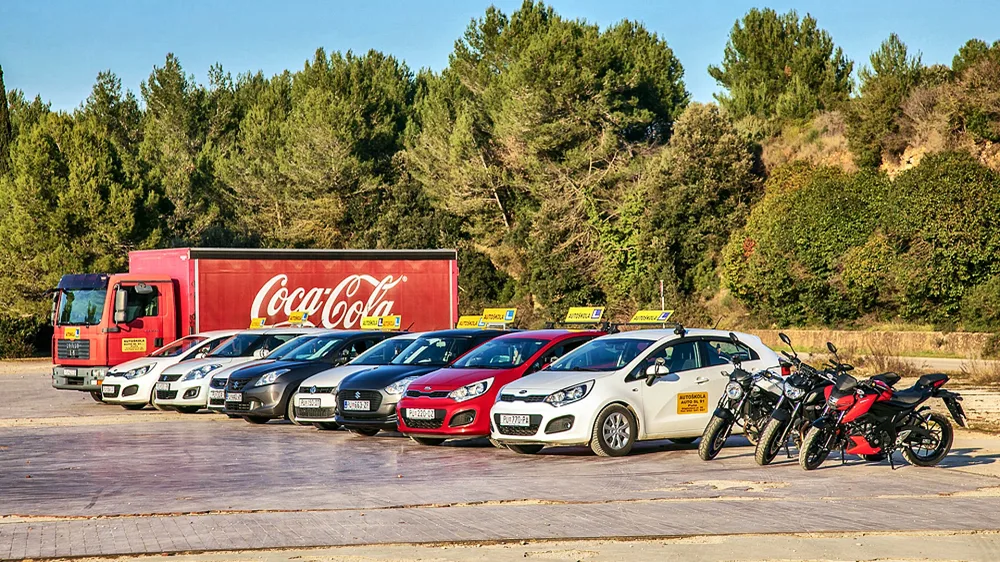 Vozni park autoškole Auto SL 91